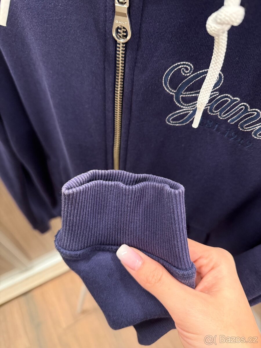 Gant tmavě modrá mikina - 5