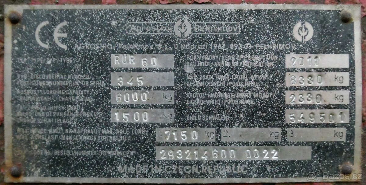 Rozmetadlo chlévské mrvy - 5