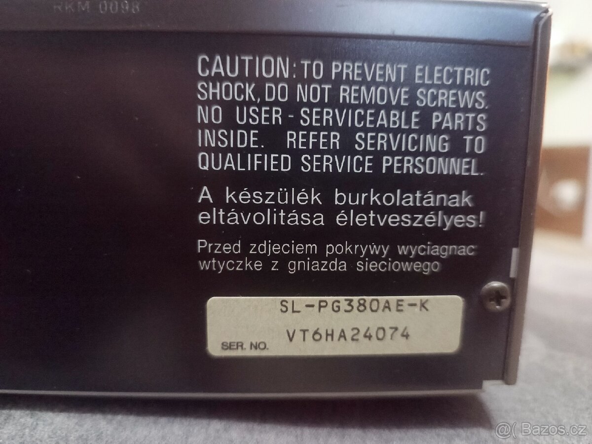 Technics sl pg 380a CD přehrávač - 5