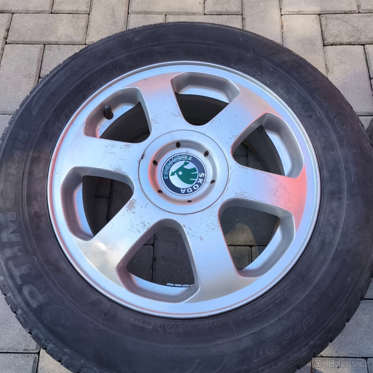 Originál alu kola Škoda Octavia 1 5x100 195/65/15 - 5