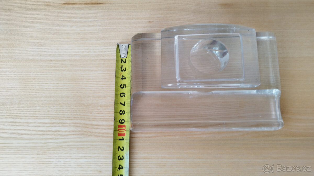 Skleněný kalamář se skleněným víčkem - 5