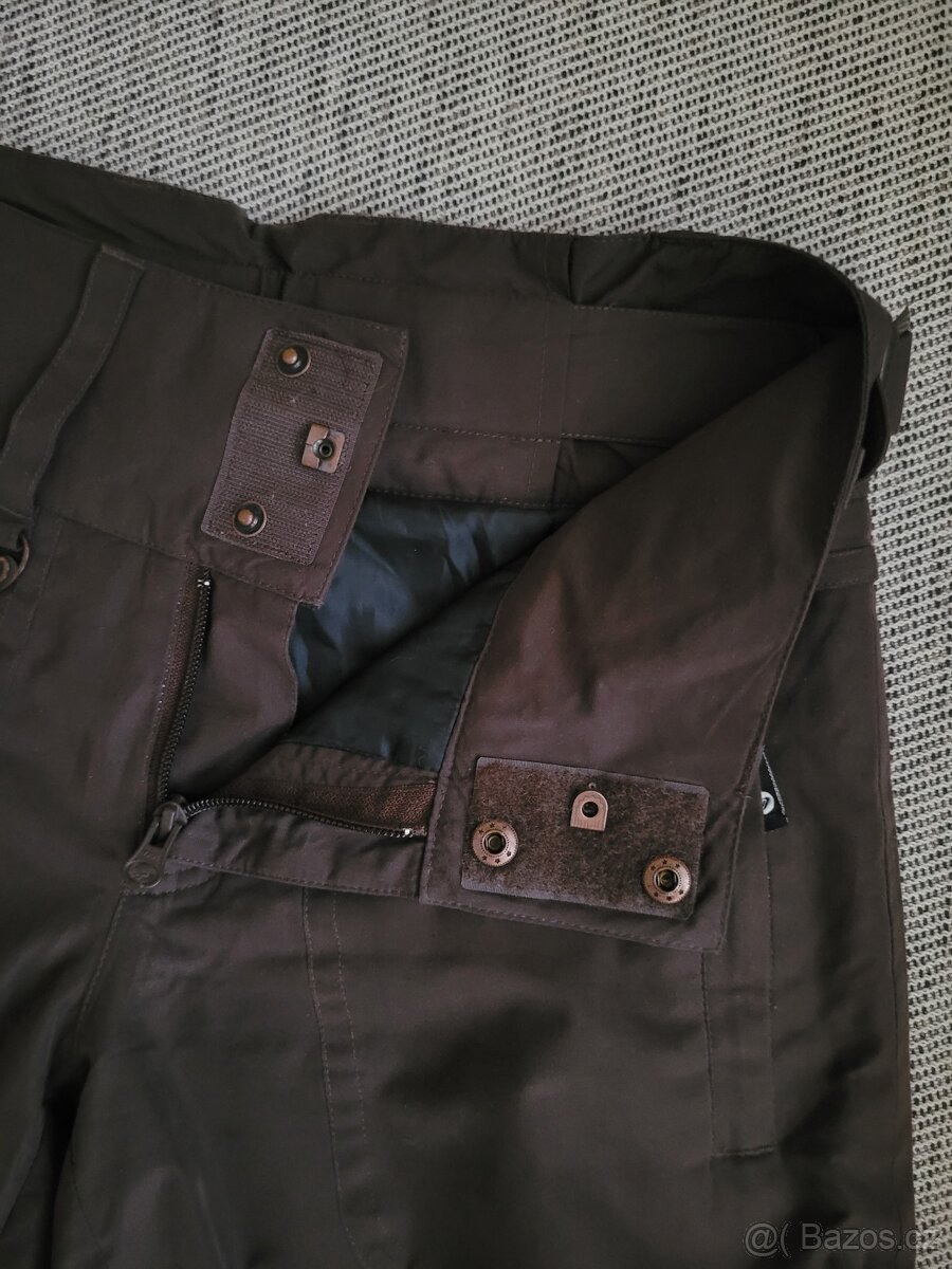 Dámské hnědé lyžařské kalhoty zn. Roxy, vel. S - 5