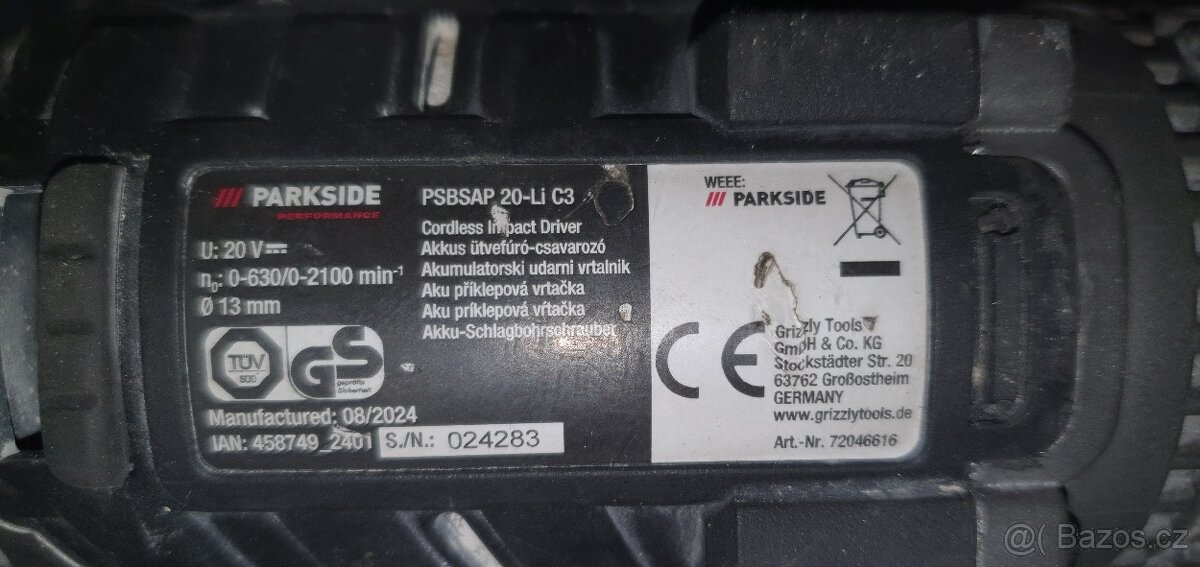 aku příklepová vrtačka na dily, okružní pola 230v - 5