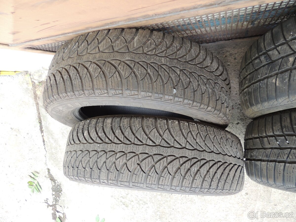 4ks zimních pneu 185/60/15 - 5