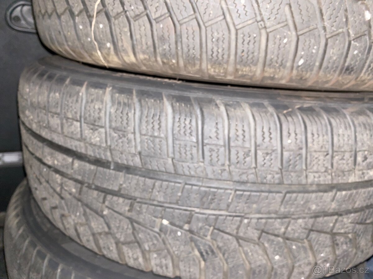 Hybridní disky 16” 5x112 a zimní pneu 215/60/R16 - 5