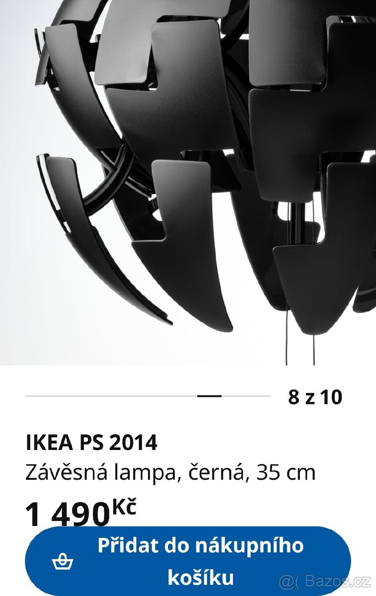 Závěsná lampa, lustr, IKEA - 5