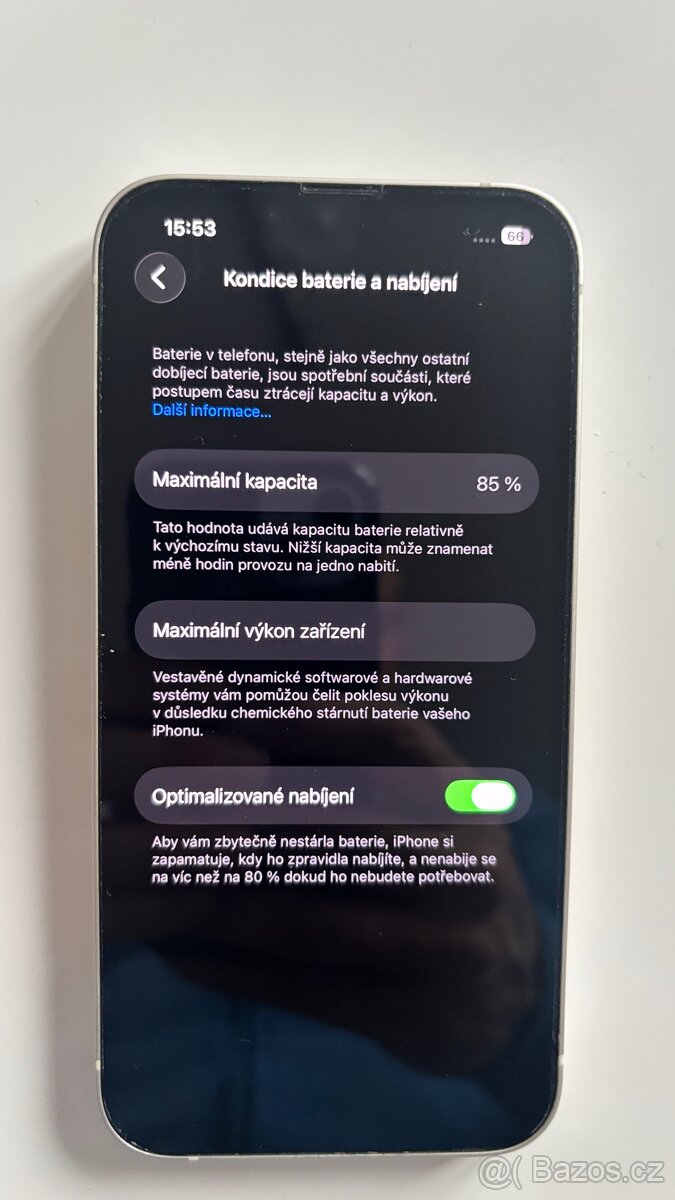 iPhone 13 white - zánovní stav - 5