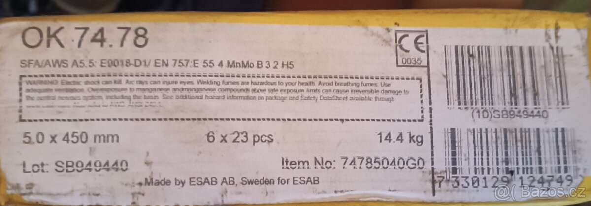 Svařovací elektrody na ocel - 5