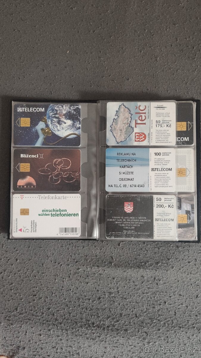 Staré telefoní karty - 5