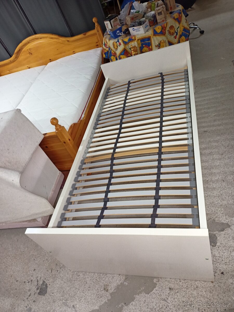 Prodám hezkou postel IKEA 90 x 200 cm - 5