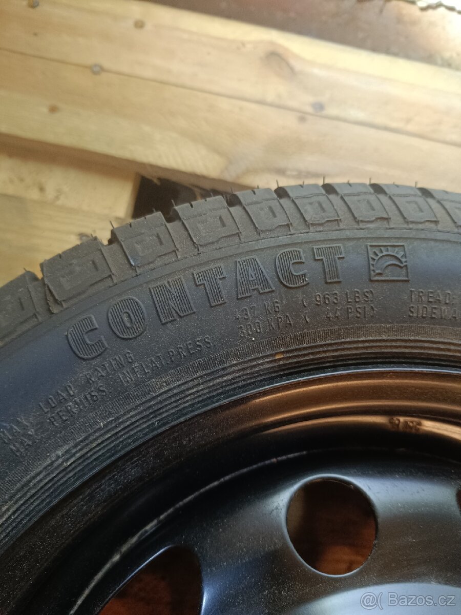 Rezerva - dojezdové kolo Opel 165/65 R14 - 5