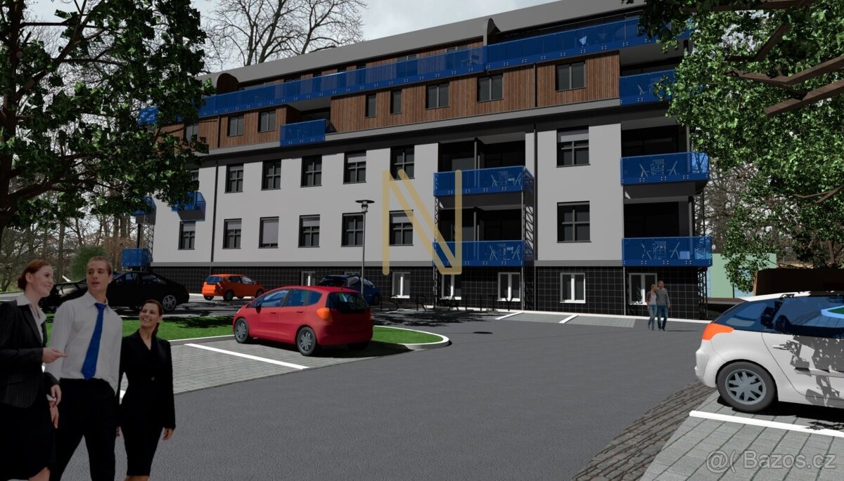 Prodej, byt 3+kk, 2A, 77,5 m², ul. Hradební, Cheb - 5