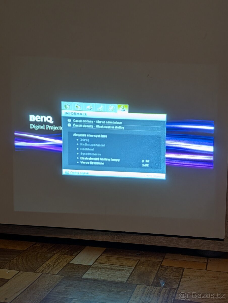 projektor BENQ EP4227 s novou lampou - 5