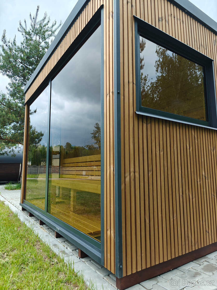 Finská venkovní sauna-Saunový domek Thermowood - 5