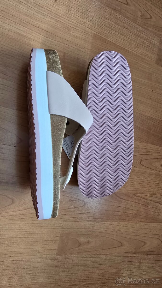 Dámské žabky růžové - 5