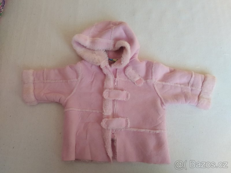 Dívčí/dětský kožíšek růžový - 5