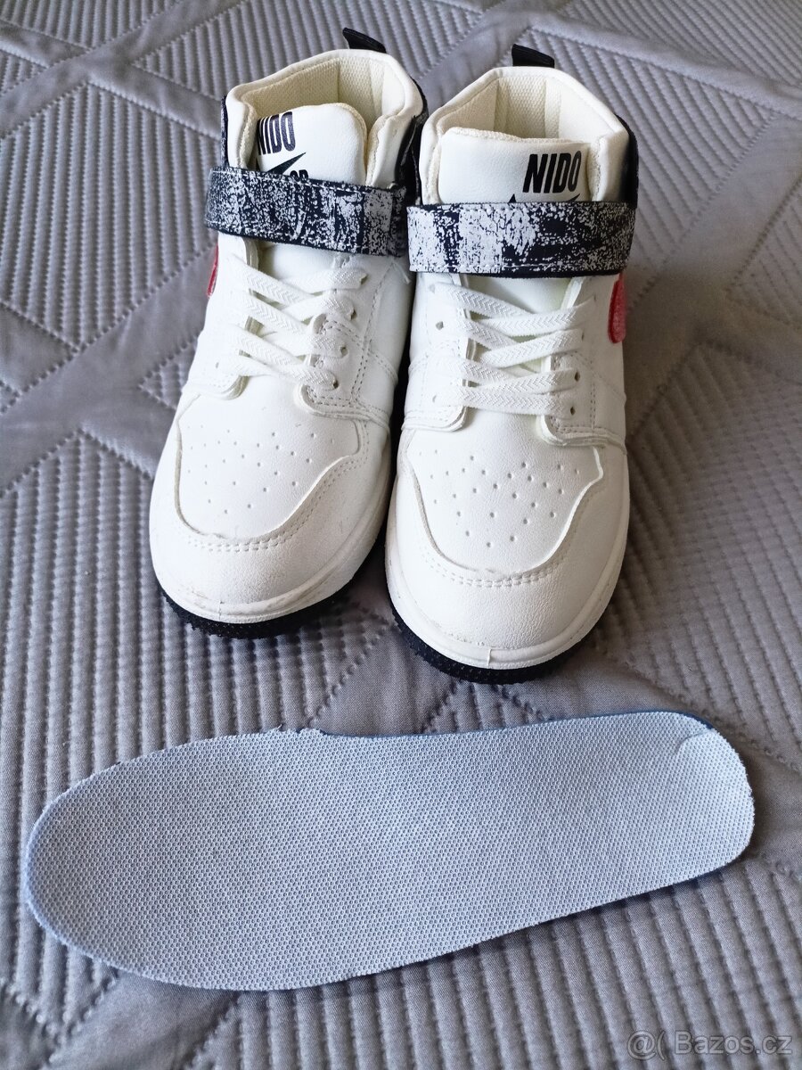 Nové dětské kotníkové tenisky, vel.34 - 5