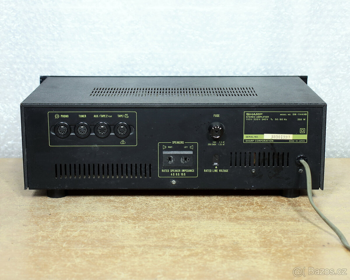 Zesilovač Sharp SM 1144. - 5
