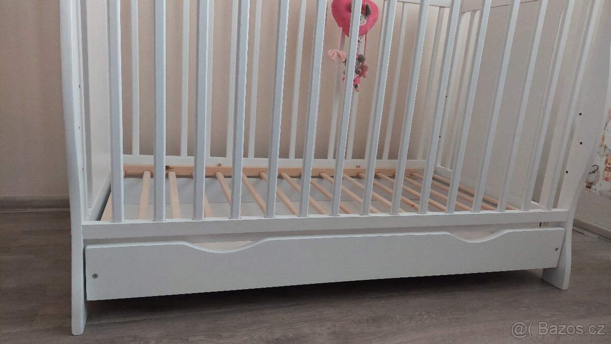 Dětská postýlka s matrací - 5