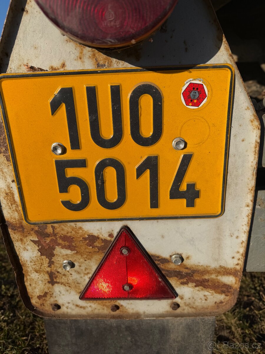 Vlek za traktor BSS 93 - 5