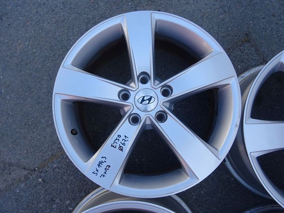 Alu disky na Hyundai, Kia, 17", 5x114.3, ET 50, šířka 7J - 5
