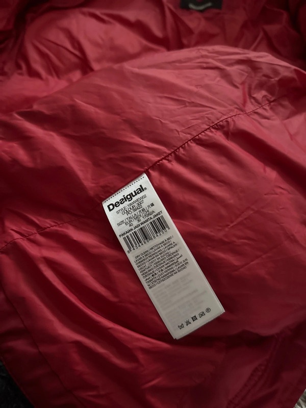Luxusní teplá bunda zn Desigual vel 40, nová - 5