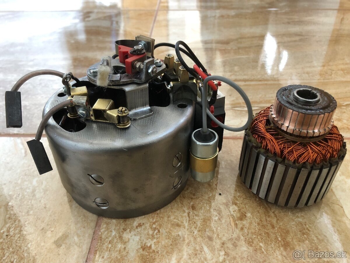 Jawa 250 / 353 kývačka půlbubnová zapalování po GO , + pól - 5