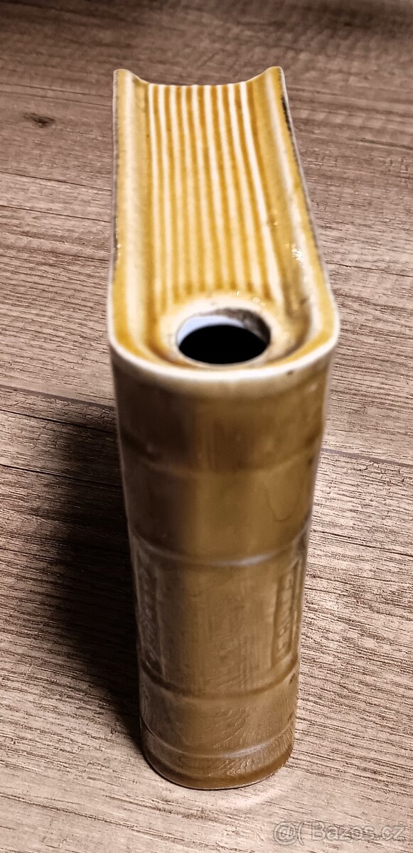 Keramická nádoba ve tvaru zavřené knihy - KZ BECHYNĚ - 5