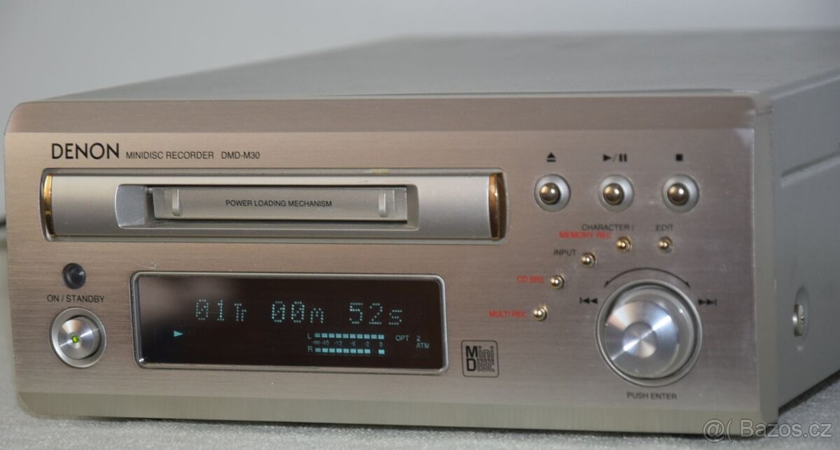 Minidisc deck DENON DMD-M30, manuál, MD disky, možnost DO - 5