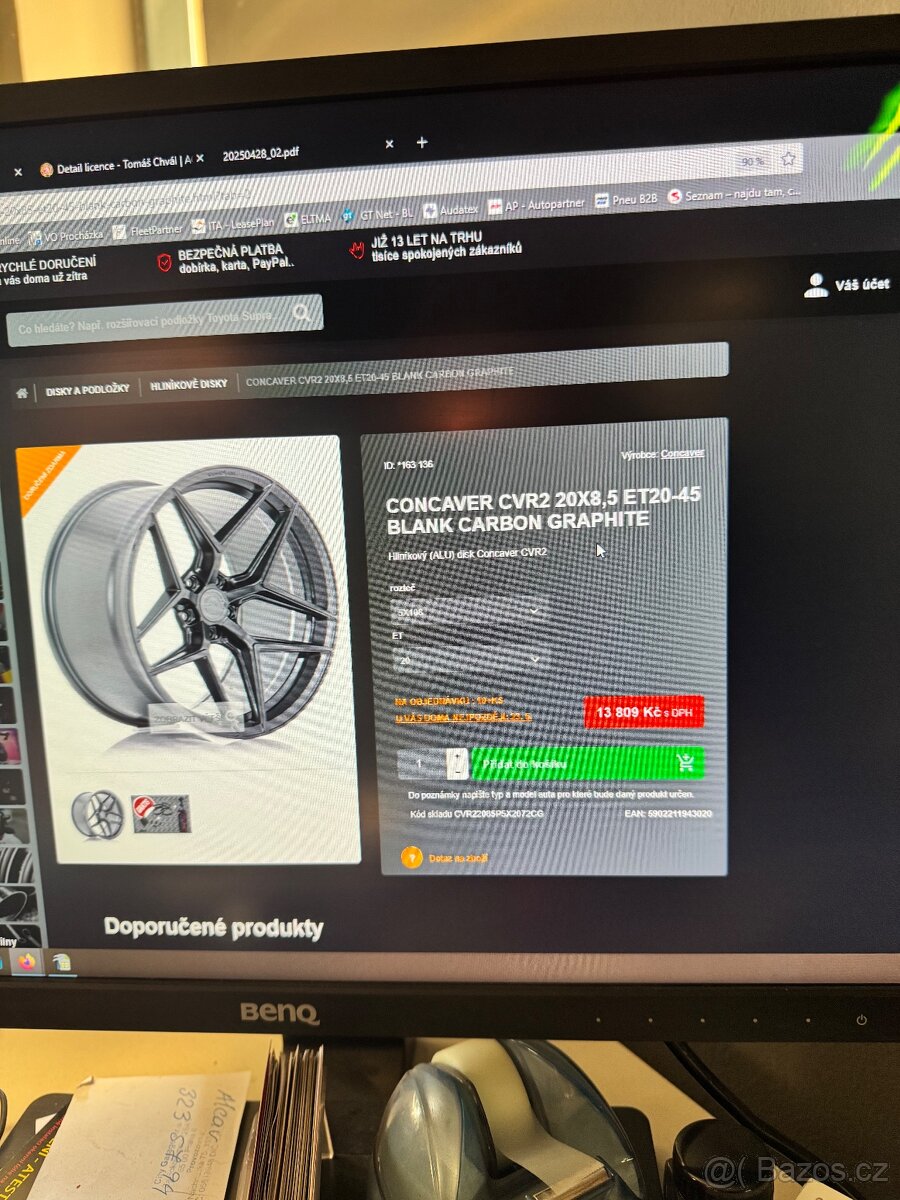 Kola 5x120 CONCAVER CVR2 - 5