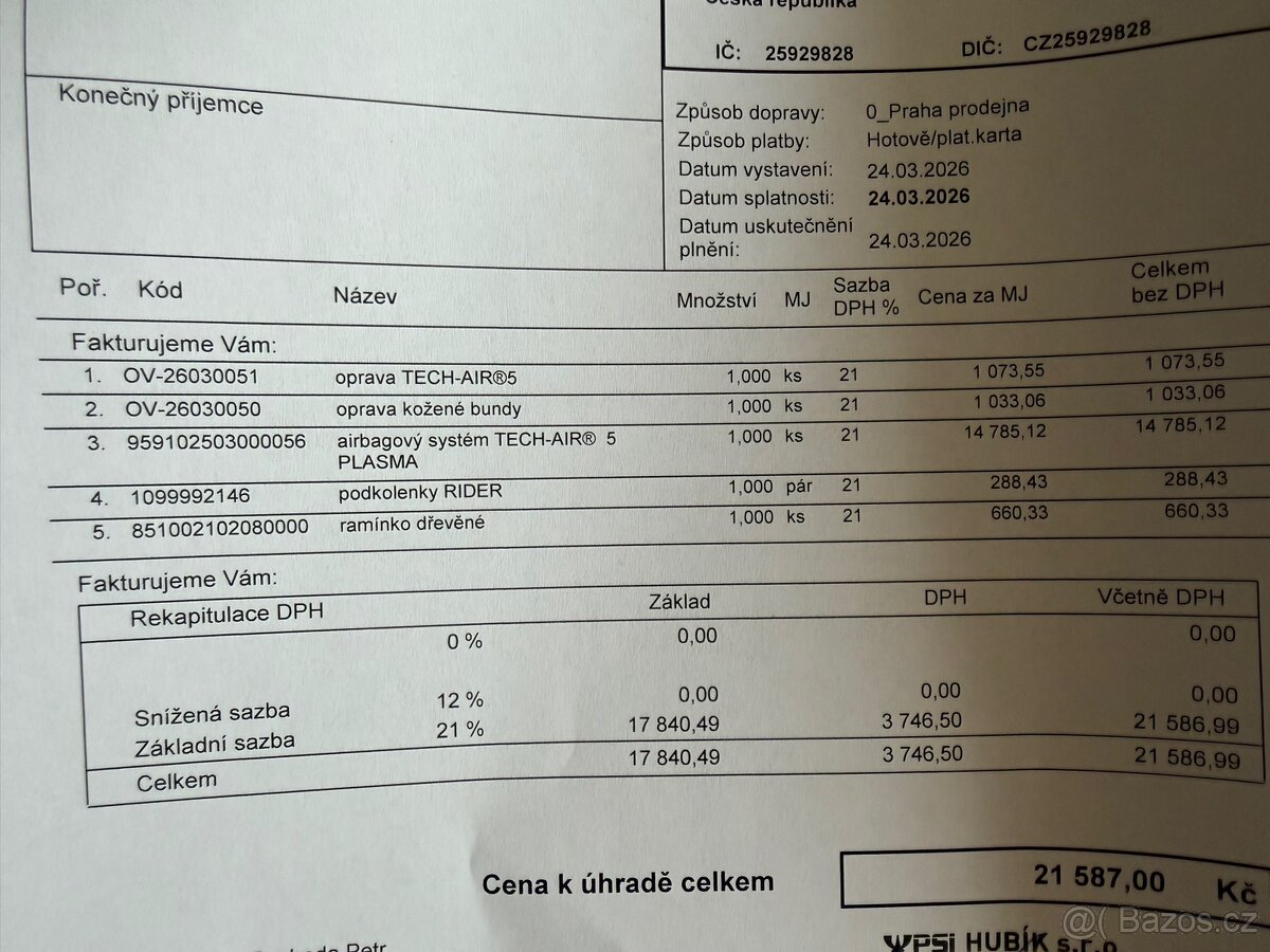 Airbag alpinestar - 5
