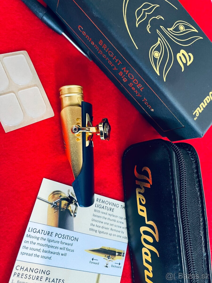 Predám novú profi hubicu DURGA THEO WANN na Es Alt saxofón, - 5