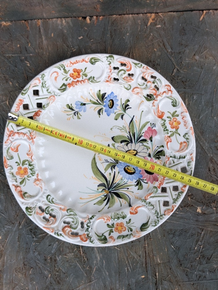 Retro závěsný talíř, ITALY. - 5