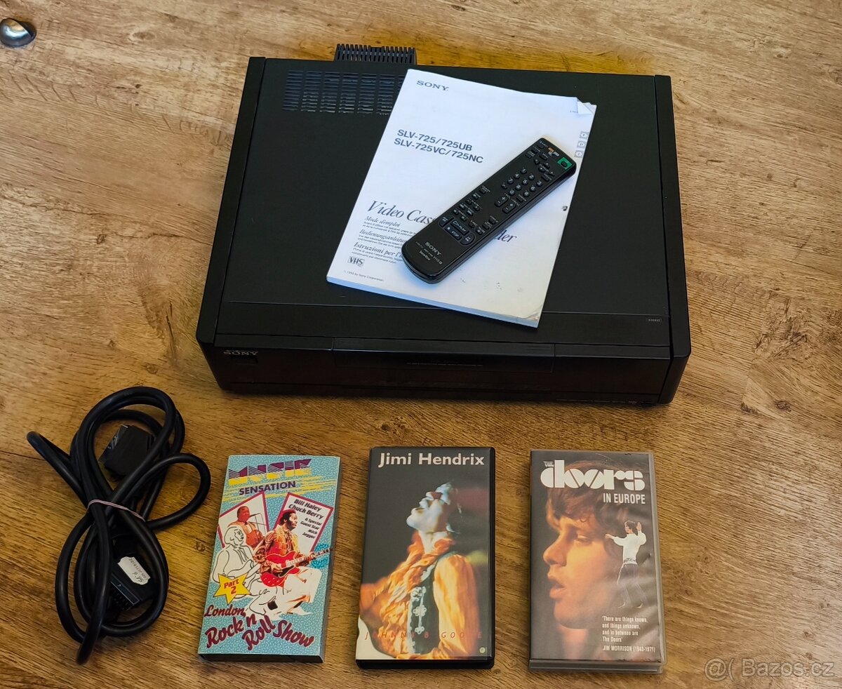 Videorekordér Sony SLV-725 VC, včetně bočnic,čti popis - 5