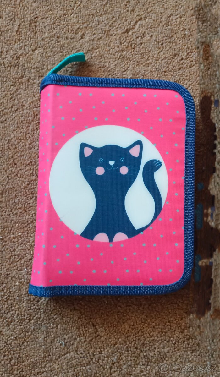 Školní taška/aktovka s motivem kočky, Zn. Oxybag - 5