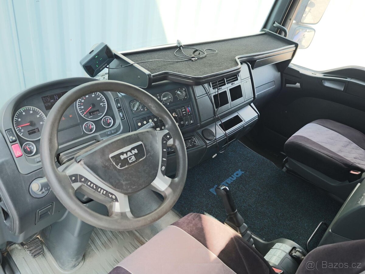 MAN TGL 12.240, VÝŠKA HÁKU 100 cm, GO MOTORU, NOVÁ SPOJKA, V - 5