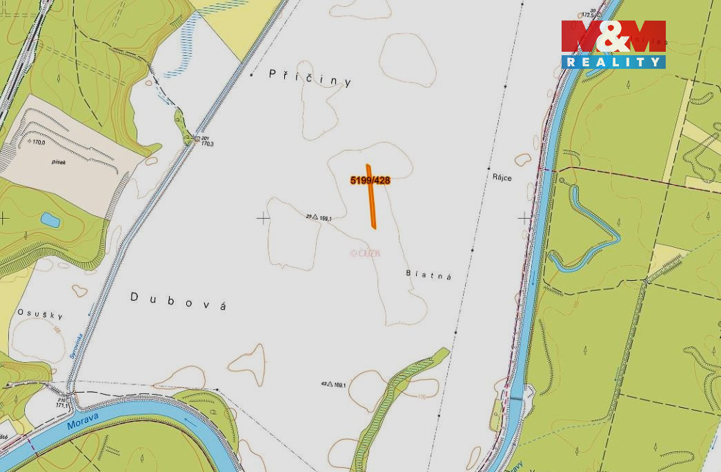 Prodej pole, 418 m², Bzenec - 5