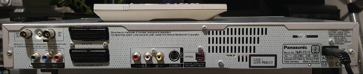 DVD-RECORDER
PANASONIC DMR-ES15. | Brno - 5