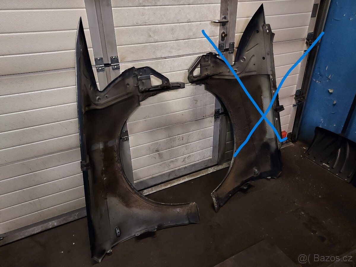 levý přední blatník na Audi A6 C6 - 5