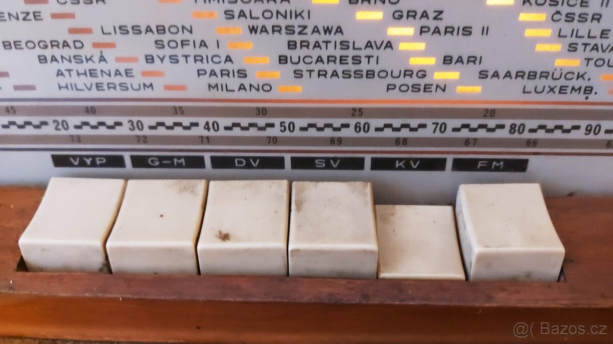 Staré rádio Tarantela - stereo radiopřijímač - 5