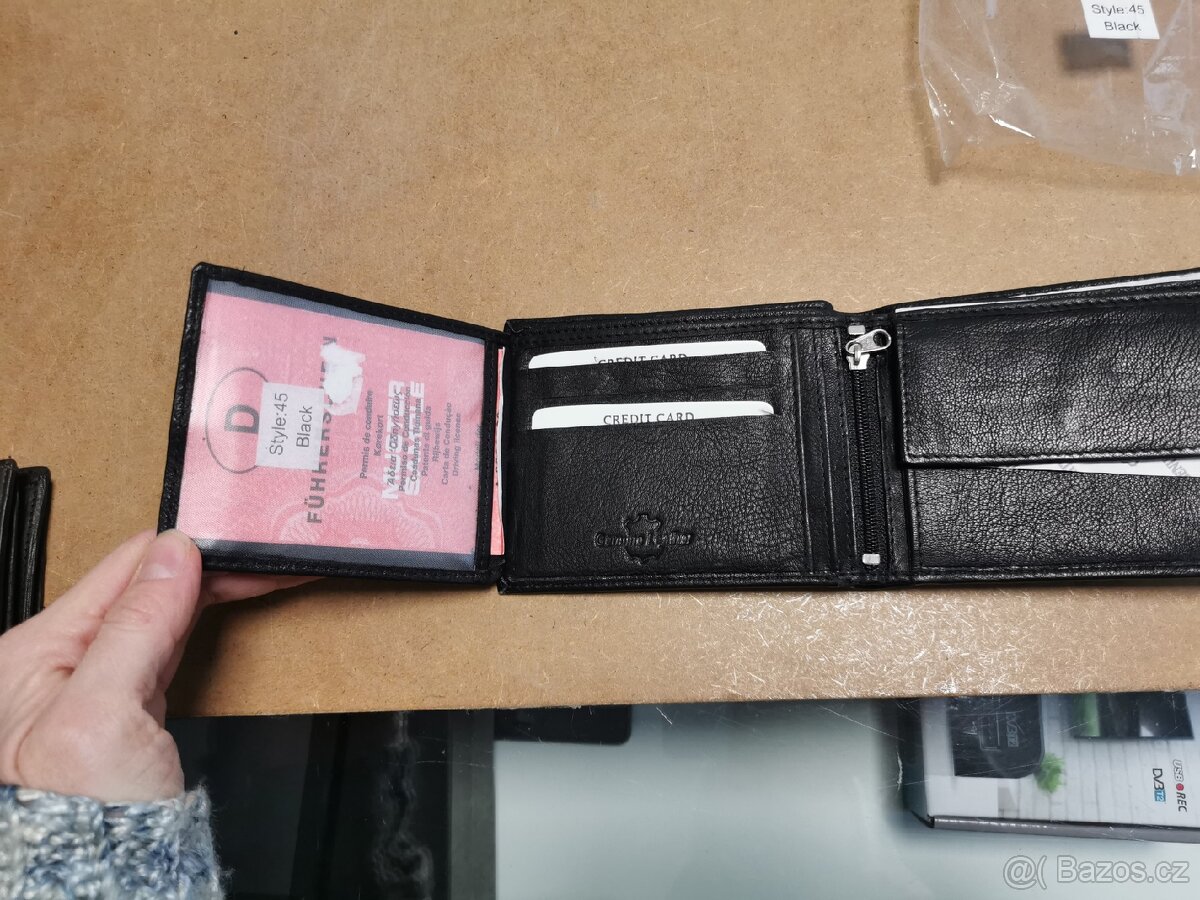 Kožená peněženka Sendi Design druhá jakost - 5