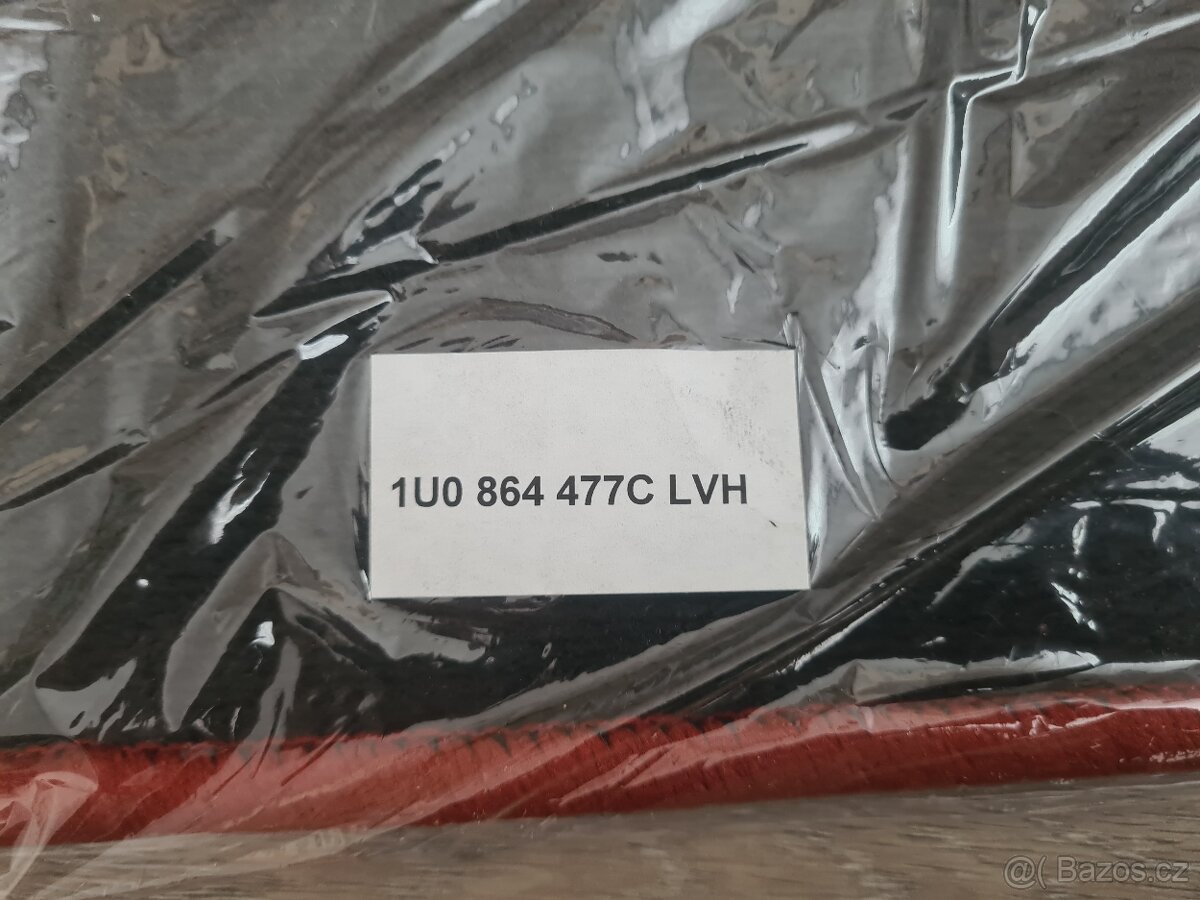 NOVÉ Zadní červené koberečky Octavia 1 ORIGINÁL - 5