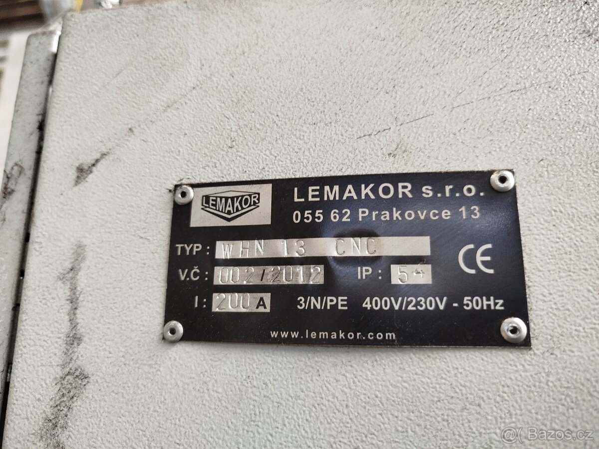 VYVRTÁVAČKA WHN13,4CNC - 5