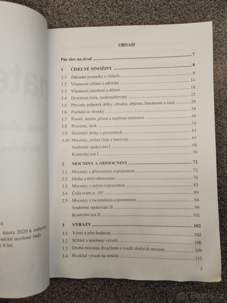 Učebnice matematiky pro SOU - 5