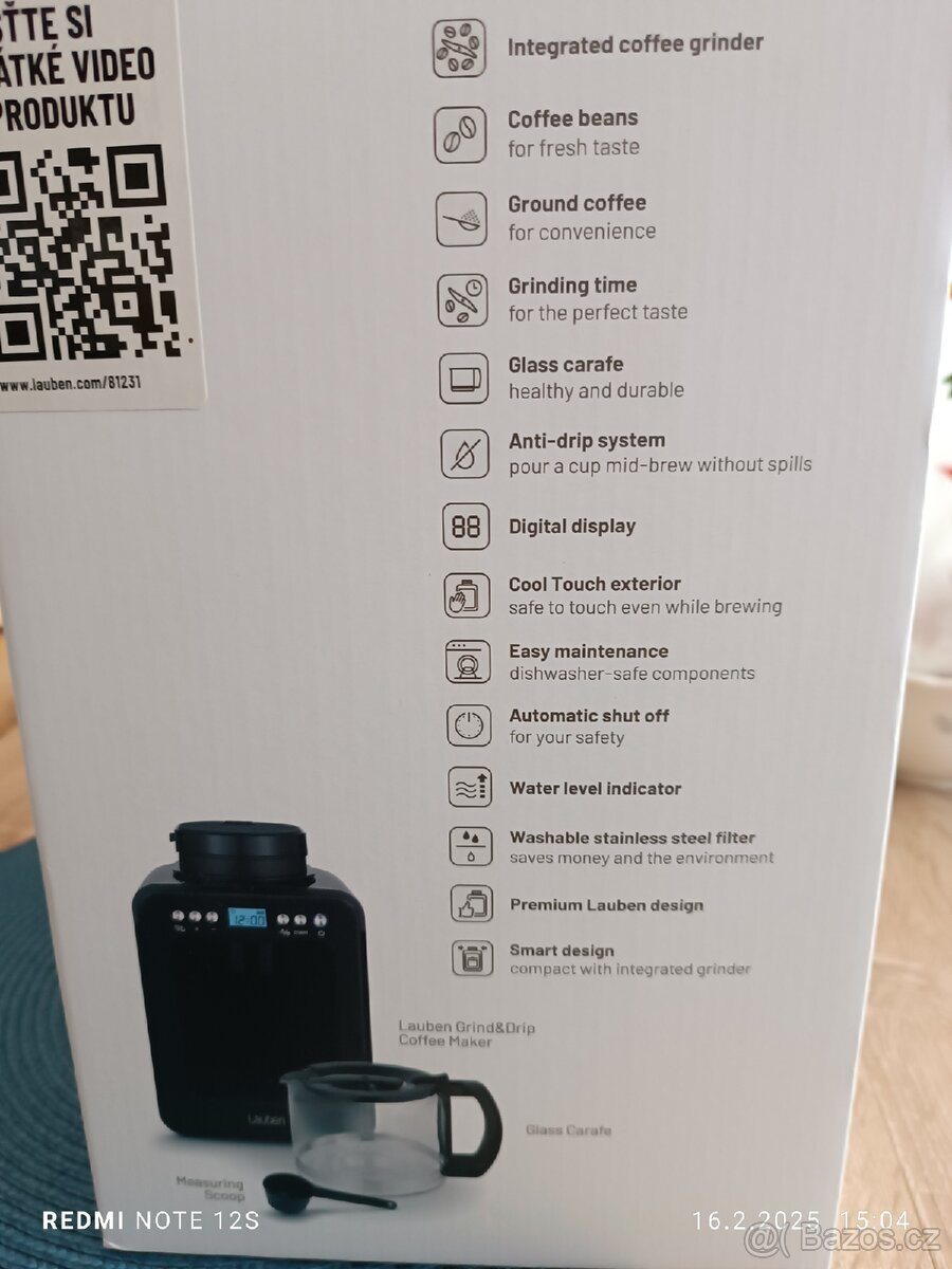 Kávovar Lauben 600bb VELKÁ SLEVA - 5