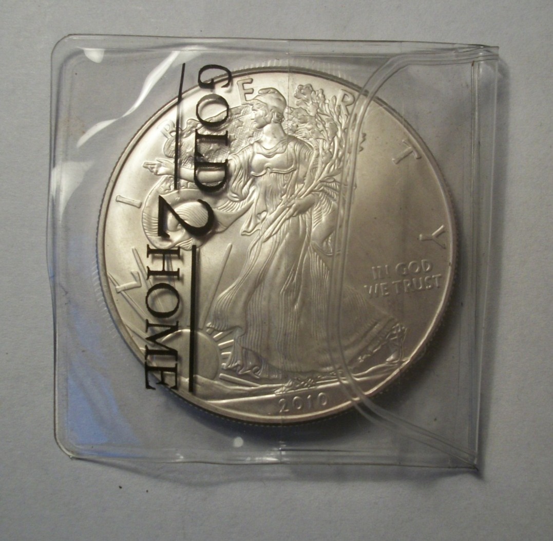 3x stříbrná mince. - 5