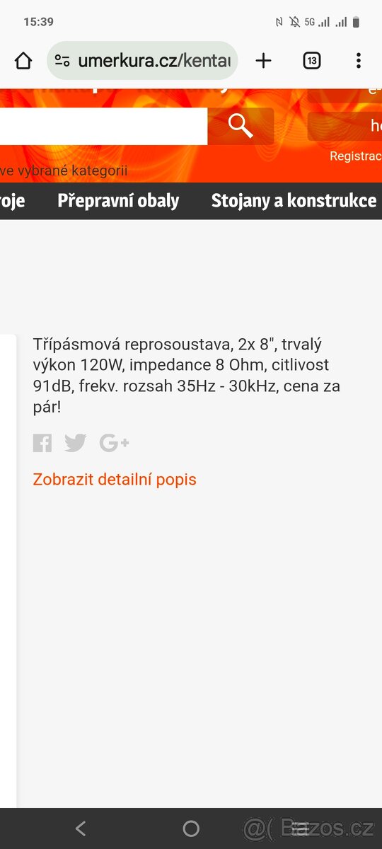 Reprosoustava AQ Kentaur - 5