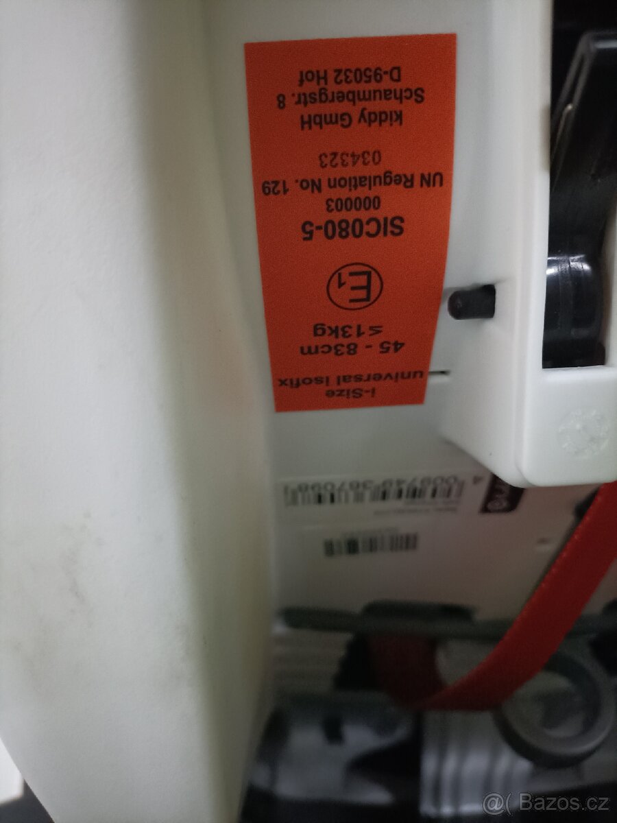 Autosedačka Kiddy se zakladnou na isofix - 5