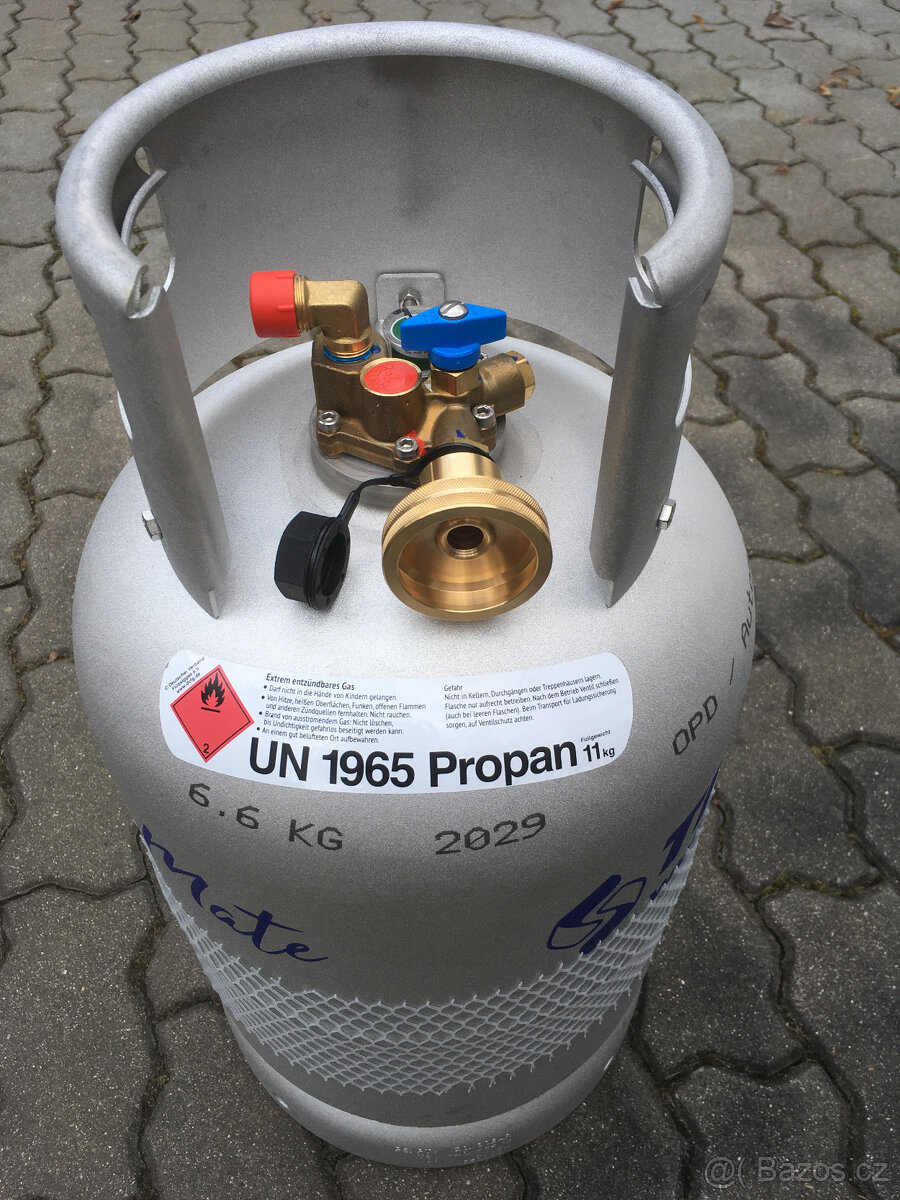 Redukce na plnění plnitelných PB lahví 10 a 33 kg - 5