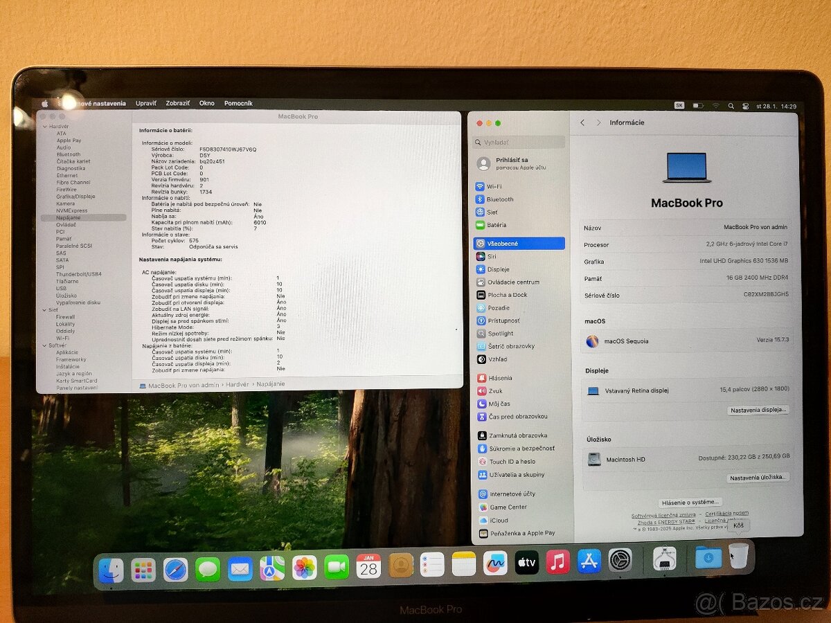 Apple MacBook Pro 2018 – i7 | 16GB | 256GB - 5